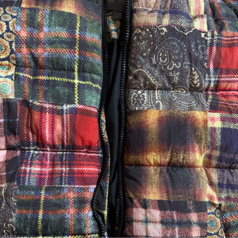 Asos Patchwork Print Puffer - image 6